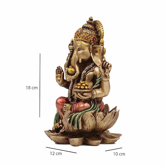Swarna Laxmi and Ganesh Murti Set