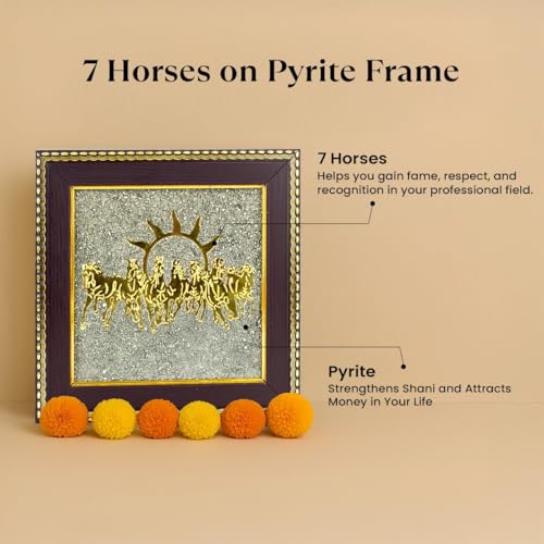 Shree Yantra on Raw Pyrite Frame