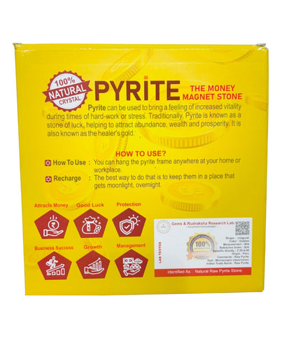 Seven Running Horses Pyrite Dust Frame Certified