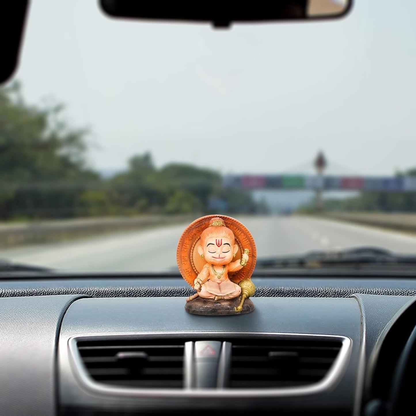 Hanuman Dhyana Idol (3.74" Inches)