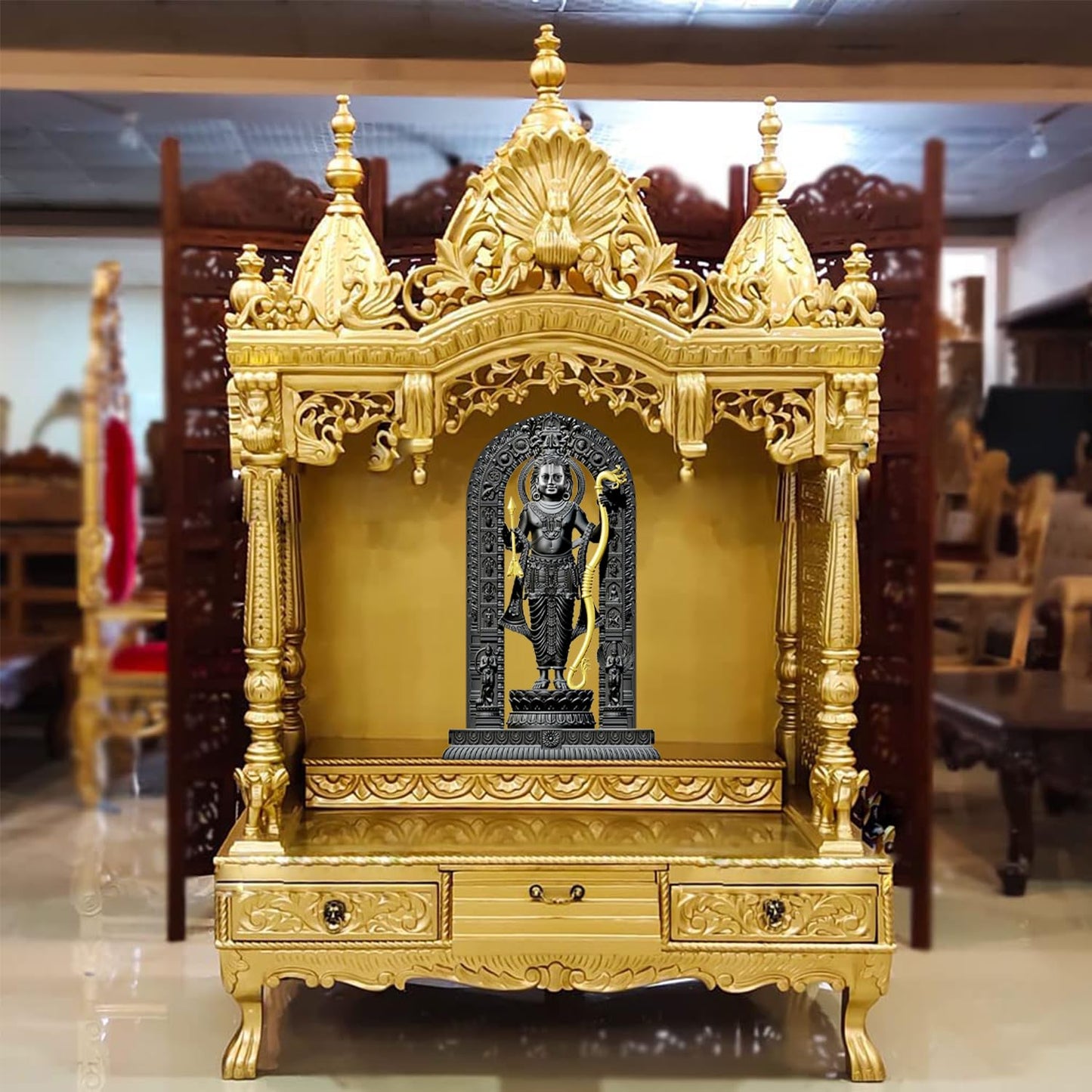 Ayodhya Mandir 3D Ram Lalla Idol