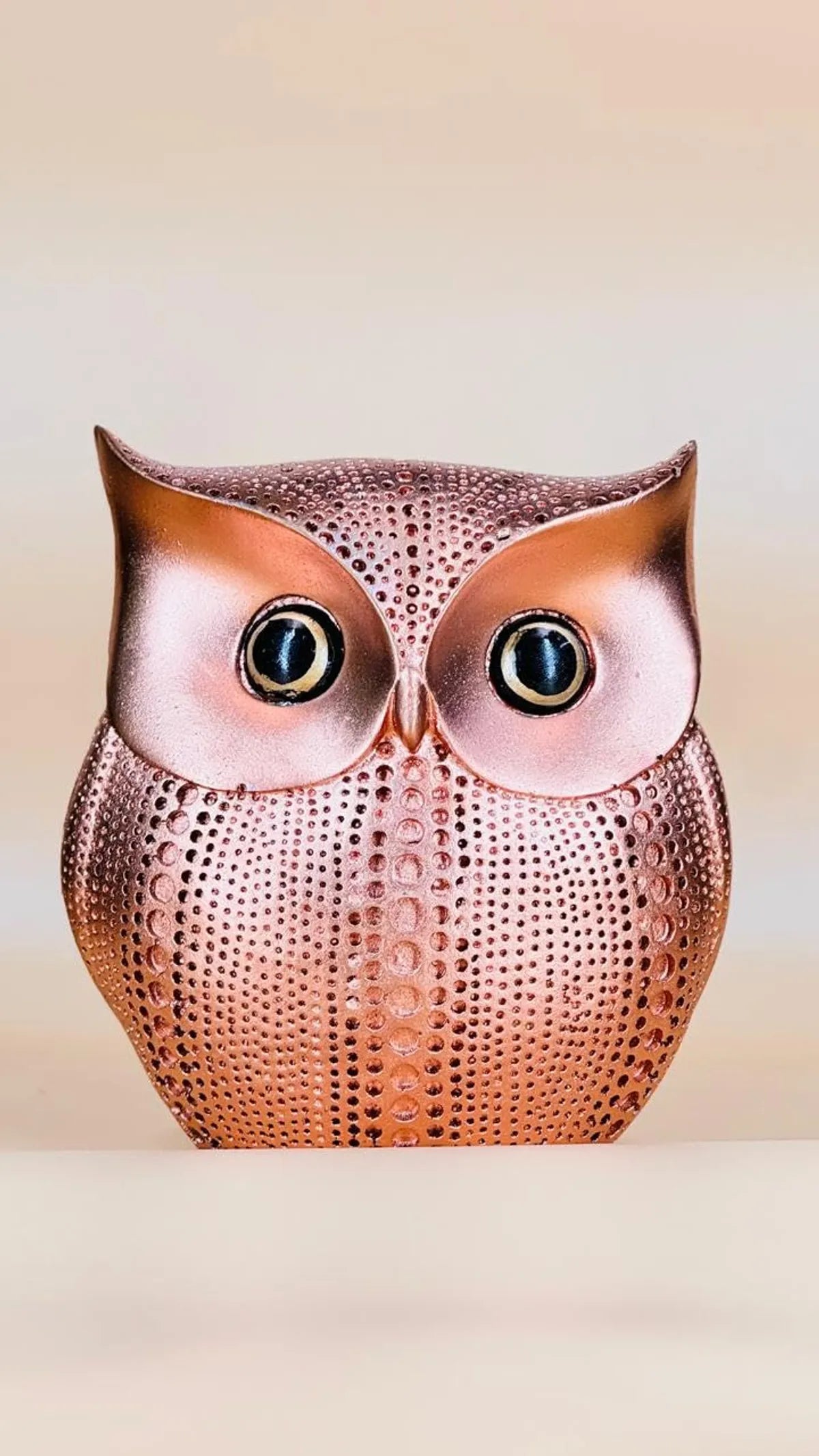 Golden Owl Statue the vehicle of Maa Laxmi